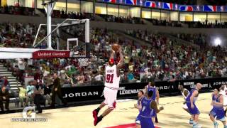 NBA 2K11 Dennis Rodman Chicago Bulls PC [upl. by Janela154]