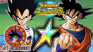 100 EZA INT LR EXCHANGE GOKU amp VEGETA LEVEL 10 LINKS Dragon Ball Z Dokkan Battle [upl. by Alfie27]