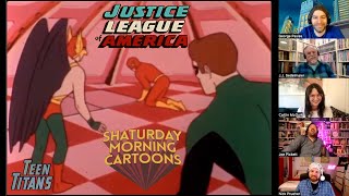 Shaturday Morning Cartoons  Justice League of America amp Teen Titans with JJ Sedelmaier [upl. by Aihsirt]