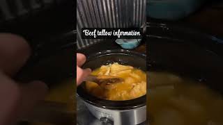 Making Beef Tallow Part1 [upl. by Byrom]