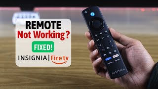 Fix Insignia Fire TV Remote Not Working PowerSeveralAll Buttons [upl. by Bernj]