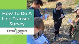 How to Do a Line Transect Survey  Nature Matters Academy [upl. by Devlin]