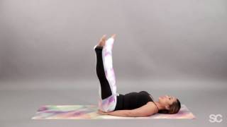 Tone Your Inner Thighs With Blogilates EquipmentFree Workout [upl. by Eimmak]