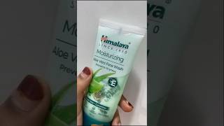 Himalaya Moisturizing Aloe vera face washshort Face wash glamwithtansira [upl. by Johnna]