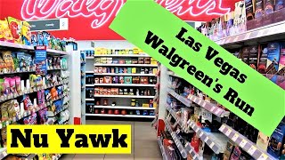 🟡 Las Vegas  Walgreens Run Before I Settle In To My MGM Grand Room I Do My Usual Drug Store Run [upl. by Calendra214]