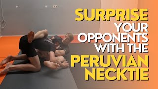 SURPRISE ATTACK Peruvian Necktie submission from turtle [upl. by Clareta]