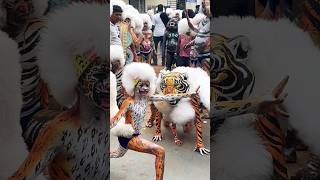 Appe pili and kinni pili Juinorboys chilimbi pilivesha mangaloretigerdance hulivesha tigerdance [upl. by Brag353]