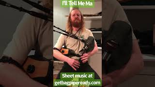 I’ll Tell Me Ma bagpipes irishmusic stpatricksday [upl. by Ellenrad]