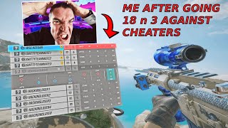 I went 18 n 3 against 5 CHEATERS then CRASHED OUTaverage r6 ranked experience [upl. by Conni]