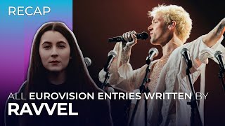 All Eurovision entries written by RAVVEL  RECAP [upl. by Acihsay]