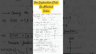 191000 Laplace transform of Heaviside function [upl. by Enilecram]