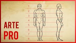 Como dibujar el Cuerpo Humano  Proporciones [upl. by Betsey446]