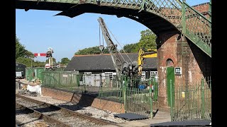 Medstead amp Four Marks Station Dock Crane railway canal building heritage [upl. by Merline]