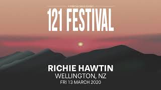 Richie Hawtin  121 Festival  Wellington New Zealand  13032020 [upl. by Dreyer530]