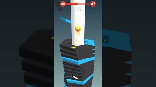 stack ball game level 46 [upl. by Anaujat]