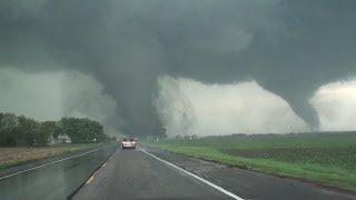 6162014 Pilger NE Twin Tornadoes  Laubach [upl. by Viridi]