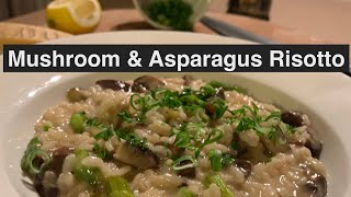 Mushroom amp Asparagus Risotto [upl. by Nillad]