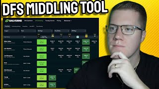 HOW TO USE THE DGFantasy DFS Middling Tool [upl. by Adar241]