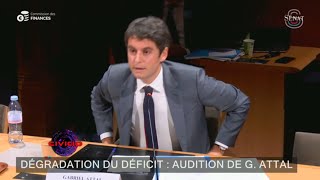 Gabriel Attal sénerve et Craque ridiculisé en audition [upl. by Keelin]