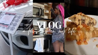 Sept Vlog Life as a SAHM Amazon Delivery  New Car Intro  New Coffee Table  Clean amp Organize [upl. by Ahseinek]