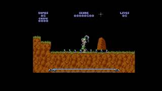 Amiga 500  Leander Lemmings Hidden Level [upl. by Brear12]