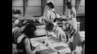 Learning To Live  British Schools  1941 British Council Film Collection  CharlieDeanArchives [upl. by Marchal]