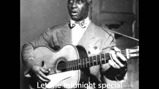 Leadbelly  Midnight special Lyrics [upl. by Lorin741]