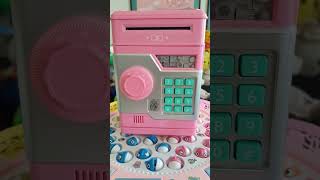 FISHING GAME amp COINS BILLS BANK SAFE trending viralvideo asmr satisfying vault toys shorts [upl. by Thane37]