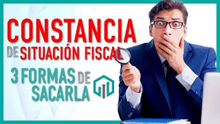 ✔️ Cómo imprimir mi RFC SIN CONTRASEÑA 2023  Constancia Situación Fiscal desde pagina del SAT CIF [upl. by Thedrick372]