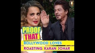 Proof That Bollywood Loves Roasting Karan Johar KWK  MissMalini [upl. by Knipe]