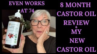 8 MONTHS CASTOR OIL REVIEW amp MY NEW CASTOR OIL [upl. by Aitram]