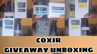 coxirofficial GIVEAWAY UNBOXING [upl. by Cud]