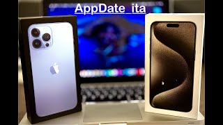 IPHONE 15 PRO MAX VS IPHONE 13 PRO MAX RECENSIONE [upl. by Akcirred]