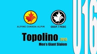 Mens Giant Slalom Race U16 Topolino 2013 [upl. by Tania]