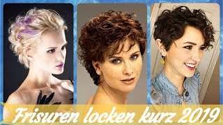 Die coole 20 Ideen zu kurzhaarfrisuren für naturlocken ⭐ 2019 [upl. by Herries]