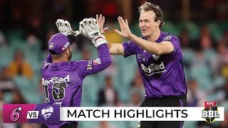 Wade Short lead way as Hobart power past Sixers  BBL11 [upl. by Idak]