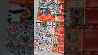 Diwali 🎇 Collection Latest and Exclusive Double weaving Printed Sarees TWILL IKKAT DESIGNER [upl. by Ahsar]