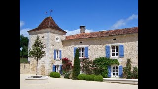 17th C Chateau with 4 bed gite for sale Brantome Dordogne [upl. by Barbaresi]