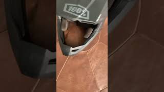 New full face helmet mtb 100 helmet new [upl. by Nylloh]