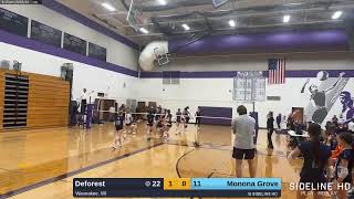 Monona Grove vs Deforest 20241019 [upl. by Busch188]