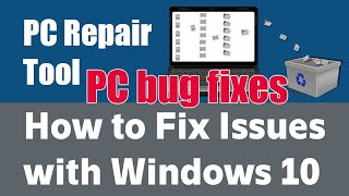 How to Fix Issues with Windows 10  Windows Repair  Outbyte PC Repair Tool [upl. by Naruq]