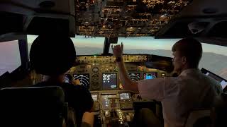 First time flying the Boeing 737800 Flight Simulator  Dream Aero [upl. by Elleraj]