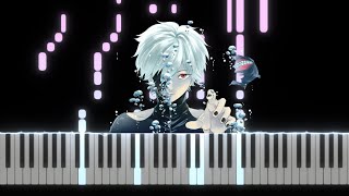 Tokyo ghoul  Asphyxia PIANO TUTORIALSheet in the description [upl. by Ocsicnarf]