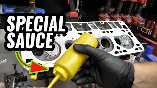 How to Install Valves Valve Springs Retainers Valve Seals and Keepers LS Engines [upl. by Einnaj]