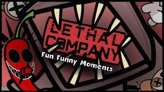 First Day Horrors  Lethal Company Funny Moments [upl. by Laekim748]