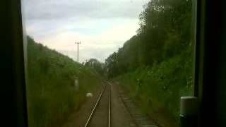 MNR DMU 101695 Wymondham Abbey to Dereham 23rd June 2012 [upl. by Vanderhoek]