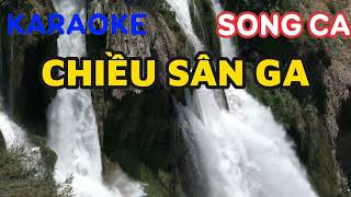 KAROKECHIỀU SÂN GA SONG CAKARAOKE BÔNG TÂN [upl. by Cressy]