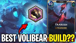 THIS NEW VOLIBEAR BUILD MIGHT BE BROKEN  Legends of Runeterra [upl. by Eiramana]