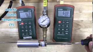 Adjusting an EXAIR Vortex Tube [upl. by Birmingham]