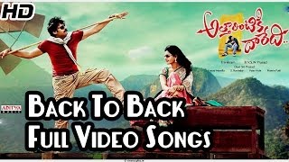 Attarintiki Daredi  Back To Back Video Songs  Pawan Kalyan Samantha Pranitha [upl. by Studley]